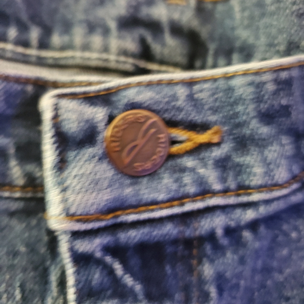 Riders by Lee Women's Blue Denim Jeans Tall Size - Picture 4 of 7